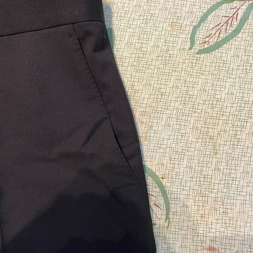 NWT! Mens Burberry Lightweight Wool Dress Pants, Basic Black. Size 33 - 34”waist - Picture 3 of 15